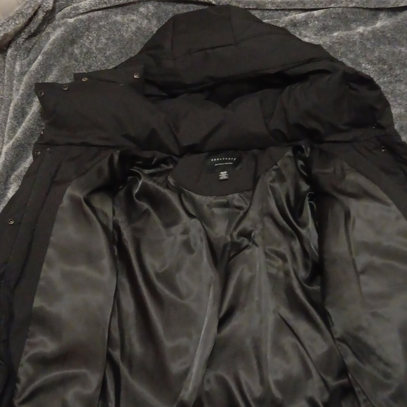 Sanctuary Hooded Down Waist Lenght Puffer Jacket - Picture 6 of 14